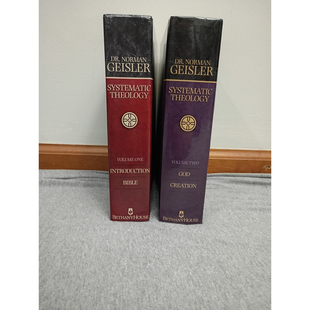 Norman Geisler Systematic Theology Vol 1 & 2 Hardcover Set Bethany House